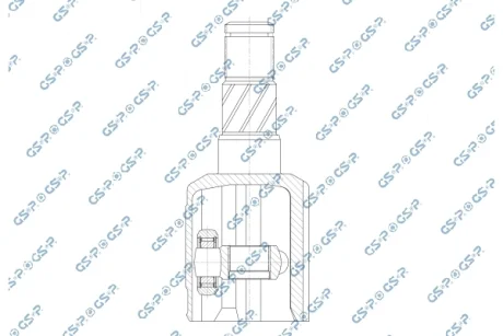 - Шарнір РКШ GSP 603303