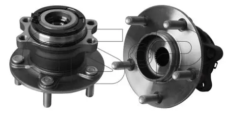 Підшипник маточини (задньої) Citroen C4/Peugeot 4008 1.6/1.8 HDi 12- GSP 9325030