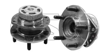 Ступица с подшипником задняя Chrysler Voyager 1996-2000 Rear, FWD-15Wheel GSP 9400030