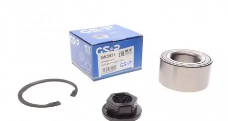Комплект подшипника ступицы колеса. GSP GK3531