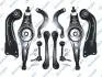 Комплект рычагов подвески (задней) Skoda Octavia II/VW Golf V 03-13 (к-кт) GSP S990019SK (фото 1)
