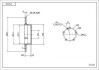 Диск гальмівний /T/ DB W210, E240,E280 97- Hart 214240 (фото 1)