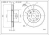 Диск гальмівний пер. Citroen Xantia, Peugeot 406 (d283x26mm) 95-> Hart 215 651 (фото 1)