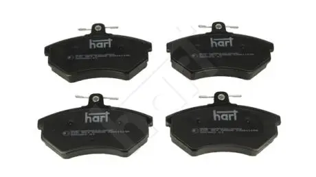 Колодки гальмівні передні Audi 80 <-94, VW Golf III/IV, Caddy II, Vento Hart 215 951