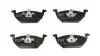 Колодки гальмівні пер. VW Golf IV, Skoda Oktavia 1.6, FABIA I (1999-2008) без датч. HD Hart 215 961 (фото 1)