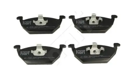 Колодки гальмівні пер. VW Golf IV, Skoda Oktavia 1.6, FABIA I (1999-2008) без датч. Hart 215 966