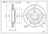 Диск тормозной /T/VECTRA C 02- Hart 218002 (фото 1)