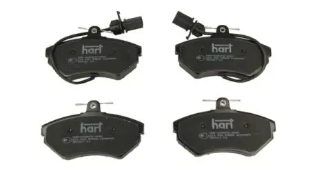 Колодки гальмівні пер. Audi 80 (83-87), Passat B3-B4 (86-93), Golf (86-91) товста Hart 221 092