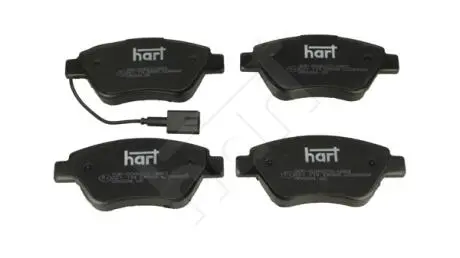 Колодки гальмівні зад. Fiat Bravo, Punto, Linea 99-> (з датч.) Hart 221 114