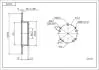 Диск тормозной /T/ACCORD 2.0I 16V 03- Hart 221429 (фото 1)