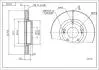 Диск тормозной /P/SPORTAGE 2.0 CRDI 04- Hart 221435 (фото 1)