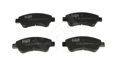 Колодки гальмівні пер. Citroen Berlingo-Peugeot Partner 01-> сист.BOSCH Hart 221 604