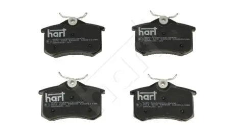 Колодки гальмівні зад. Citroen C8, Ulysse 02-> Hart 221 622