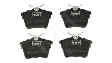 Колодки гальмівні зад. Citroen C5 /Peugeot407/607 00-> Hart 222 415