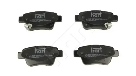 Колодки гальмівні задні Toyota Avensis, Corolla 03-> Hart 223 162