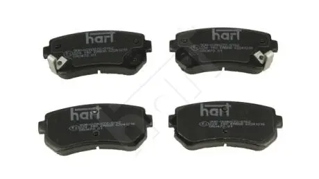 Колодки гальмівні зад. Hyundai Accent III, Tucson, IX35, Kia Ceed, Cerato,Rio II Hart 224 140