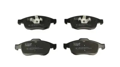 Колодки гальмівні передні Renault Megane III, Logan, Fluence, Dokker 08-> Hart 226 424