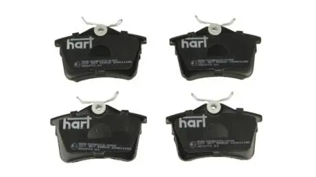 Колодки гальмівні задні Peugeot Partner 07-> Hart 227 957