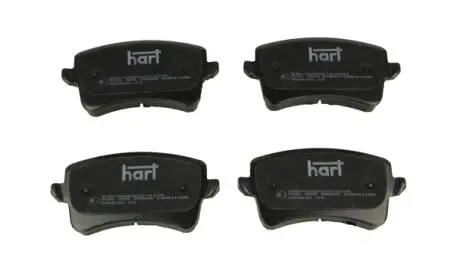 Колодки гальмівні задні Audi A4, A5, Q5 07-> Hart 228 855