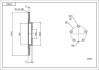 Диск гальмівний /T/CITROEN C8 2.0-3.0 02- Hart 229067 (фото 1)