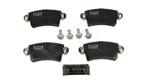 Колодки гальмівні задні Renault Master (98-10) Hart 248 919