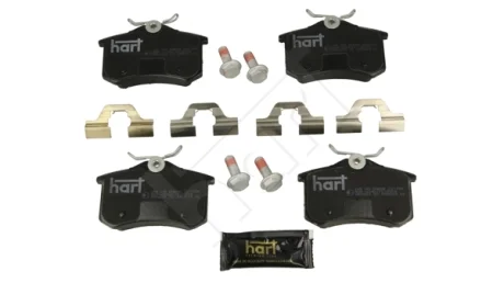 Колодки гальмівні зад. VW Golf IV 99->, Passat B5 (96-05), Skoda Octavia 00-> 1.8T,1.9TDI (Premium) Hart 249 145