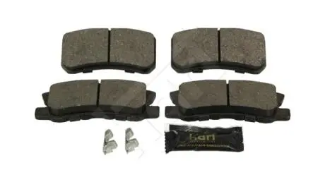 Колодки гальмівні задні Mitsubishi Outlander/Lancer/Pajero 00-> Hart 252 292