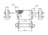 Радіатор інтеркулера Audi A4/A6/VW Passat 1.8T/1.9TDI (95-05) Hart 603 825 (фото 1)