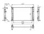 Радіатор двигуна Ford Fiesta V, Fusion, Mazda 2 1.3/1.4TDCi (01-10) Hart 612 327 (фото 1)