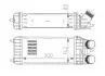 Радіатор інтеркулера Citroen C3, Peugeot 2008, 207, 208 1.4-1.6HDi 09-> Hart 614 080 (фото 1)