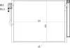 Радіатор кондиціонера Opel Meriva B 1.3-1.7D (10-17) Hart 614 557 (фото 5)