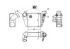 Радіатор інтеркулера Skoda Octavia, VW Bora, Golf IV 1.8T/1.9TDI (97-05) Hart 618 779 (фото 1)