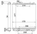 Радіатор двигуна Opel Agila 1.0-1.2i 00-> Hart 620 255 (фото 1)