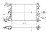 Радіатор двигуна Opel Astra J 1.4-1.6i 09-> Hart 623 791 (фото 1)