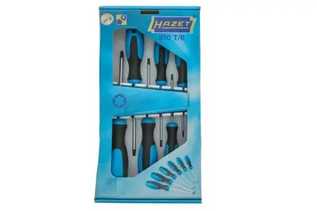 Набір викруток (6 шт.) (Torx) HAZET 810T/6