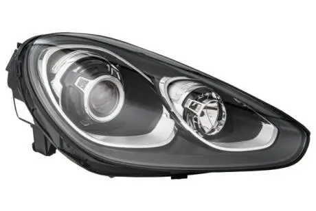 Фара Прав (bi-xenon/LED, H7/LED, електричн, з мотором) PORSCHE CAYENNE 10.14- HELLA 1EL011745581 (фото 1)