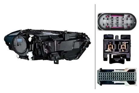 Фара автомобільна HELLA 1EX015 390-511