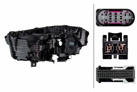 Фара Прав (LED, LED) MERCEDES GLA II H247 01.20- HELLA 1EX015568121
