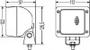 Фара робочого освітлення HELLA 1GA007506081 (фото 3)