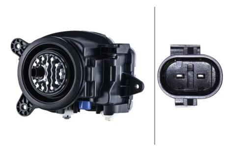 Протитуманна фара передн Прав (LED) CUPRA FORMENTOR 03.20- HELLA 1NL014871021