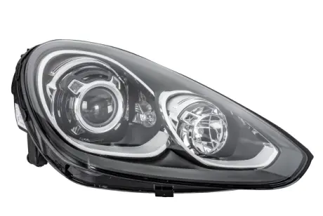 Фара Прав (bi-xenon/LED, D3S/H7/LED, електричн, з мотором, без привода) PORSCHE CAYENNE 10.14-09.17 HELLA 1ZT011745761