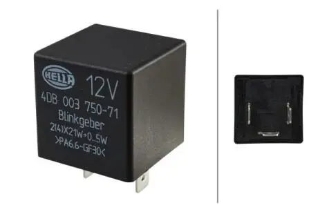 Прерыватель указателей поворота. Прерыватель указателей поворота HELLA 4DB003750711