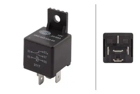 Реле, робочий ток HELLA 4RD933332041