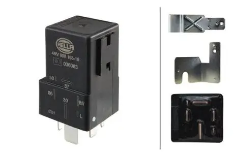 Блок управления, время накаливания HELLA 4RV008188161