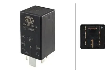 Блок управления, время накаливания HELLA 4RV008188181
