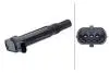 Котушка запалювання DS DS 3, CITROEN C1 II, C3 / C3 ORIGIN III, C3 AIRCROSS II, C3 II, C3 III, C4 CACTUS, C-ELYSEE, DS3, OPEL CORSA F, CORSA F/HATCHBACK, CROSSLAND X 1.0/1.2/1.2LPG 03.12- HELLA 5DA358057931 (фото 1)