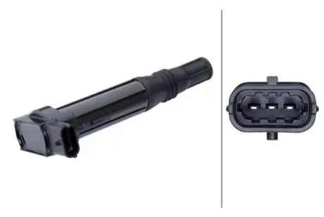 Котушка запалювання DS DS 3, CITROEN C1 II, C3 / C3 ORIGIN III, C3 AIRCROSS II, C3 II, C3 III, C4 CACTUS, C-ELYSEE, DS3, OPEL CORSA F, CORSA F/HATCHBACK, CROSSLAND X 1.0/1.2/1.2LPG 03.12- HELLA 5DA358057931