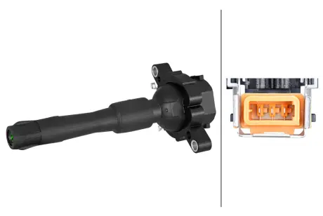 BMW котушка запалювання 320-850, M3, X5, Z3 94- HELLA 5DA 358 101-521