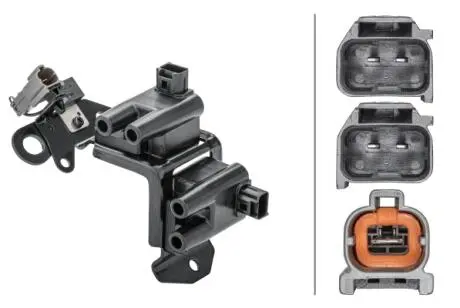 Катушка запалювання HELLA 5DA358 168-421
