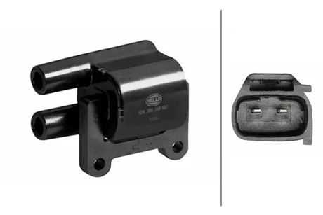HYUNDAI Котушка запалювання Accent II 00-, Getz 03-, KIA Rio HELLA 5DA 358 168-651